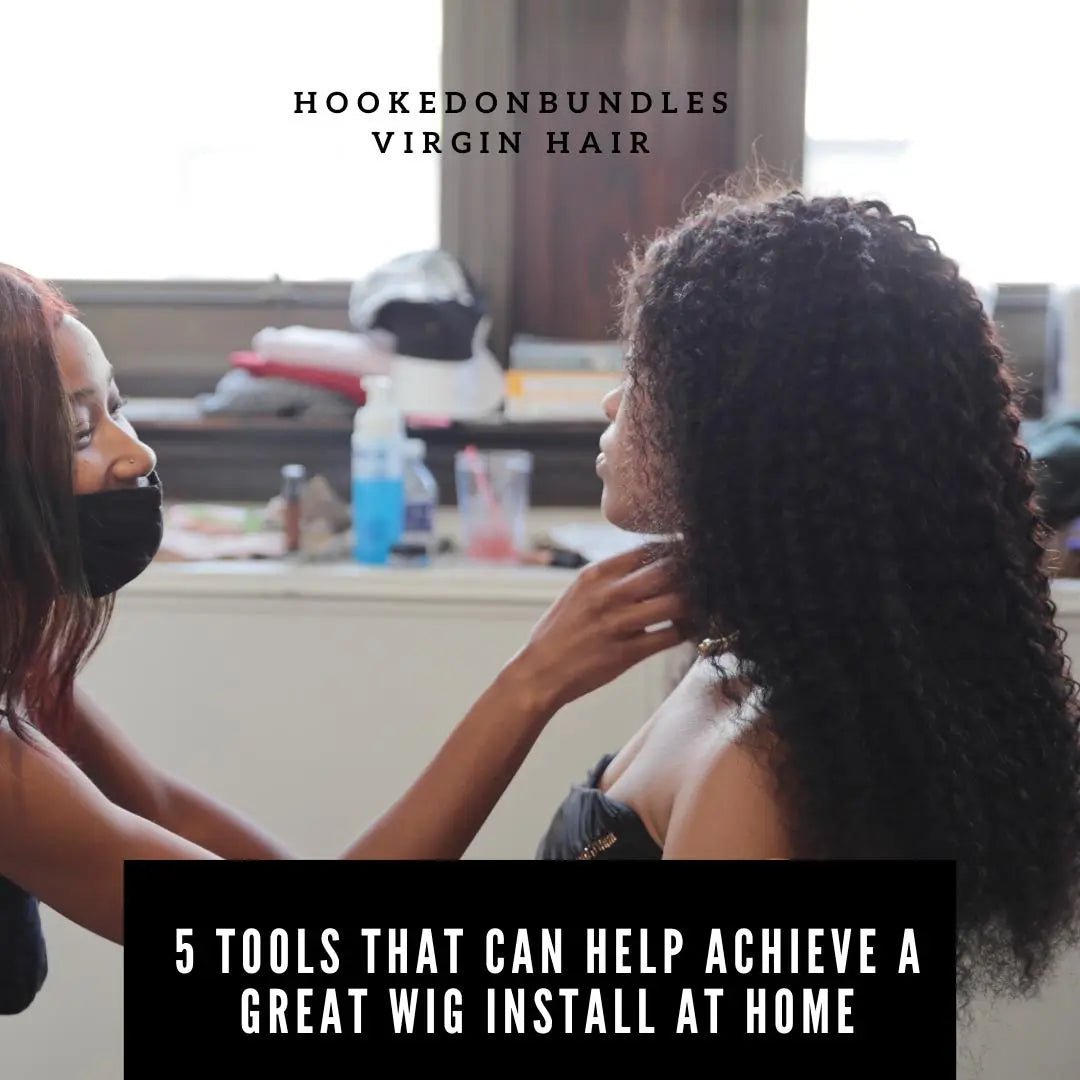5 Essential Tools to Style Lace Front Wigs at Home - HookedOnBundles Virgin Hair HookedOnBundles Virgin Hair