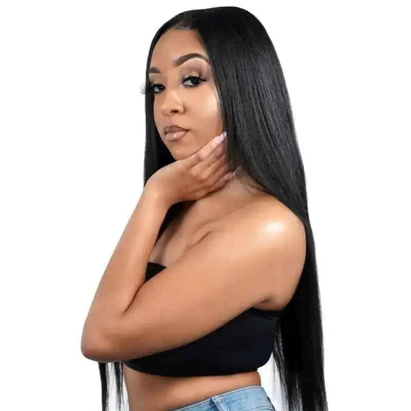 How to Protect Your Leave-Out While Wearing a U-Part Wig HookedOnBundles Virgin Hair