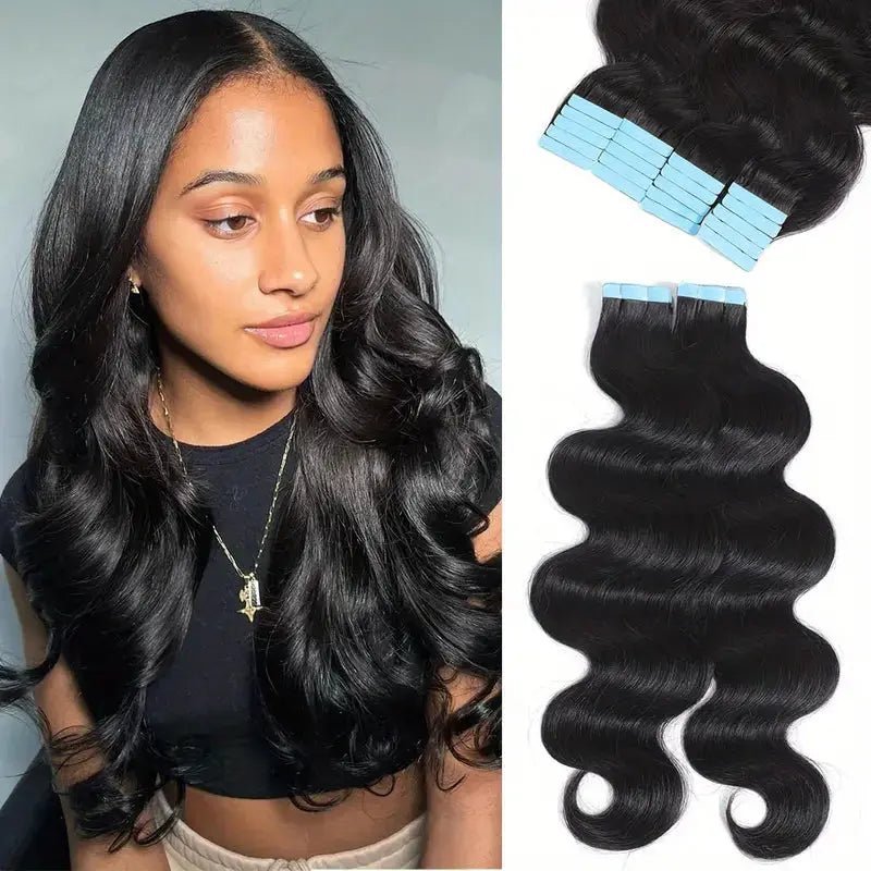Mastering Tape-In Hair Extensions: Installation and Washing Guide - HookedOnBundles Virgin Hair HookedOnBundles Virgin Hair