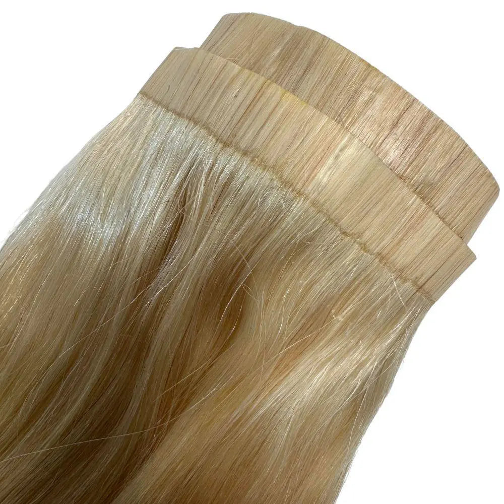 Blonde Seamless Clip-In HookedOnBundles Virgin Hair