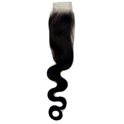 Brazilian Body Wave 2x6 HD Closure HookedOnBundles Virgin Hair