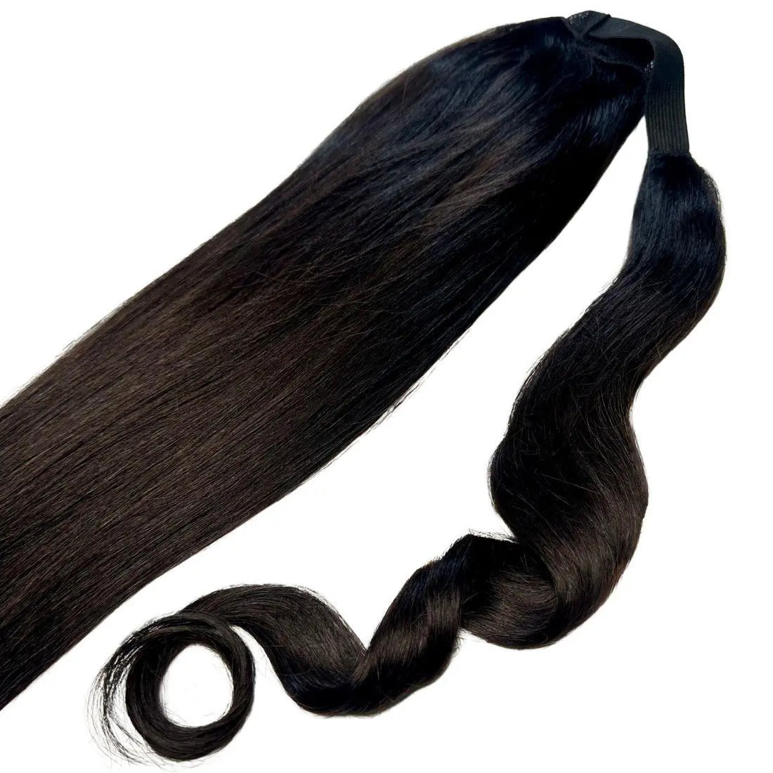 Natural Black Ponytail HookedOnBundles Virgin Hair