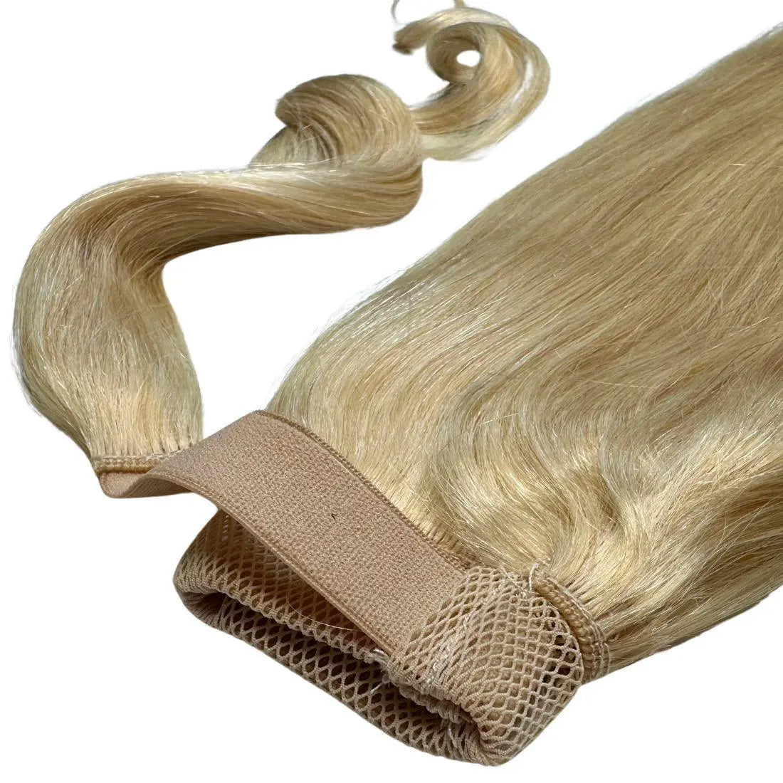 Bleach Blonde Ponytail HookedOnBundles Virgin Hair