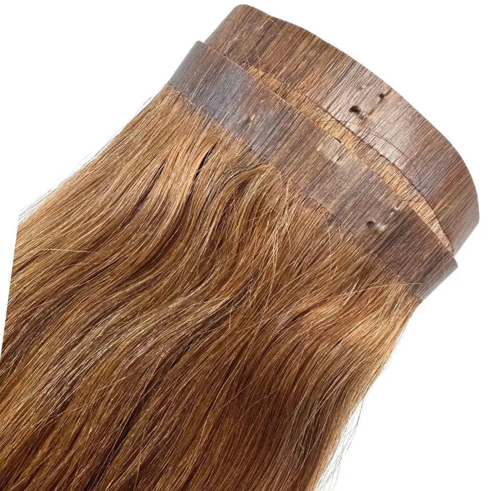 Auburn Seamless Clip-In HookedOnBundles Virgin Hair