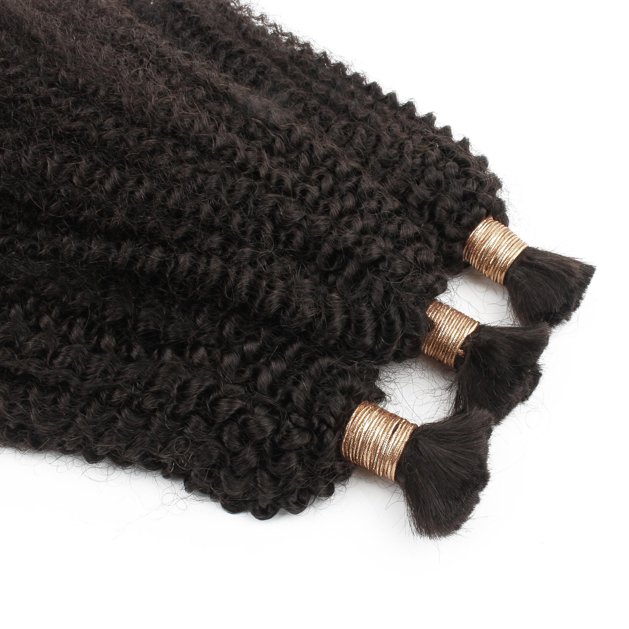 Afro Kinky Bulk 100% Human Braiding Hair HookedOnBundles Virgin Hair