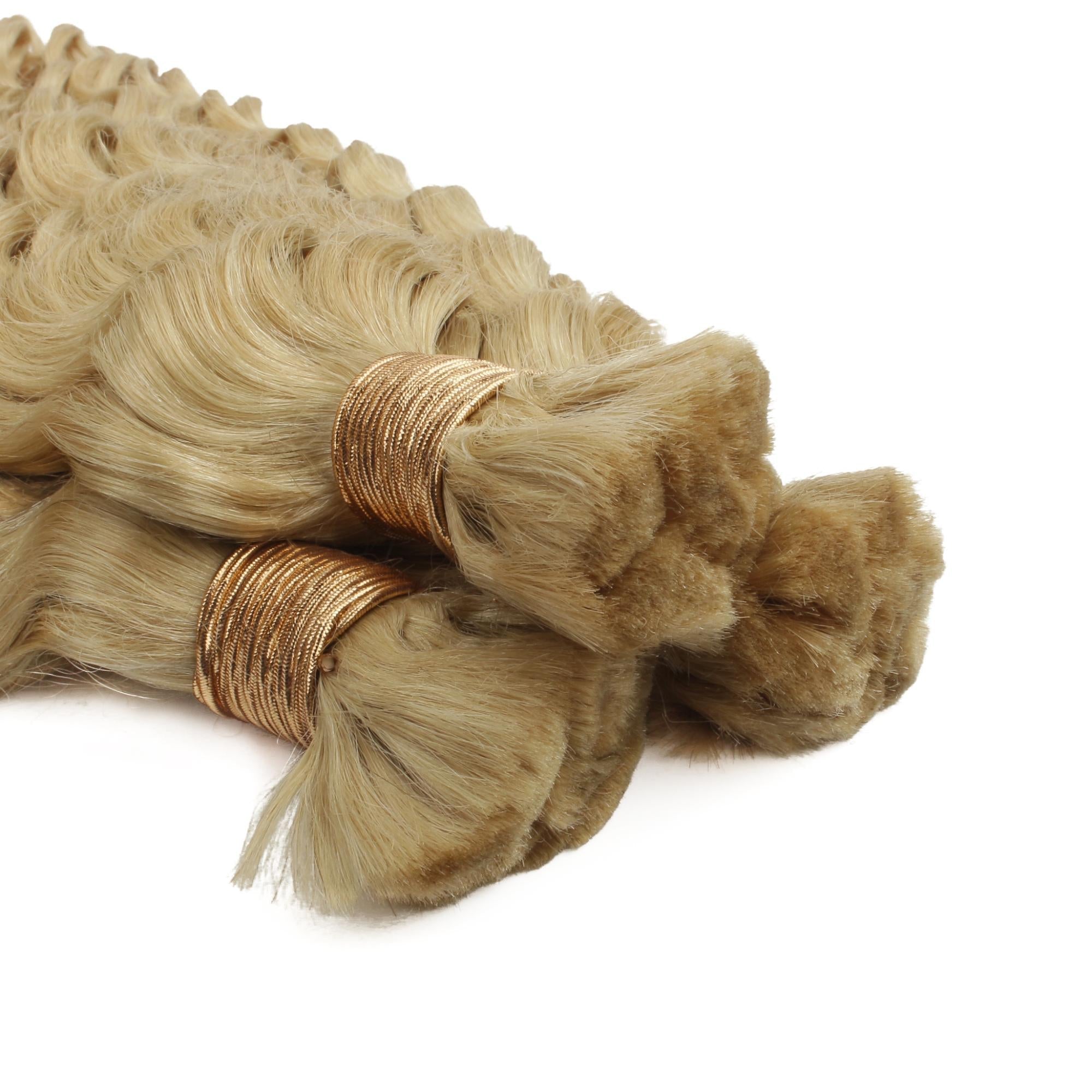 Blonde Deep Wave Bulk 100% Human Braiding Hair HookedOnBundles Virgin Hair