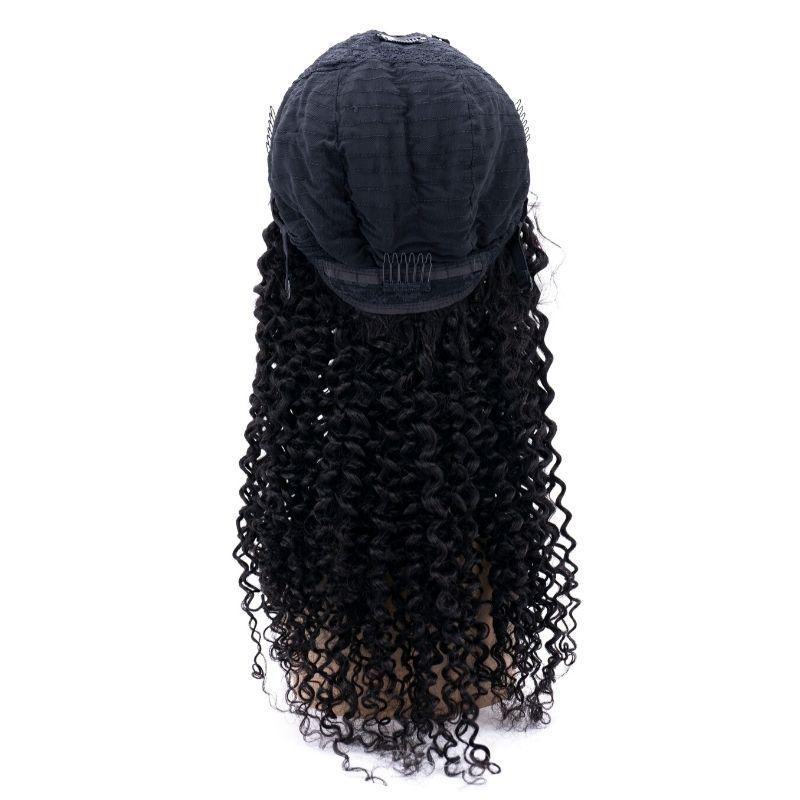 Deep Wave U Part 100% Human Hair Wig HookedOnBundles Virgin Hair
