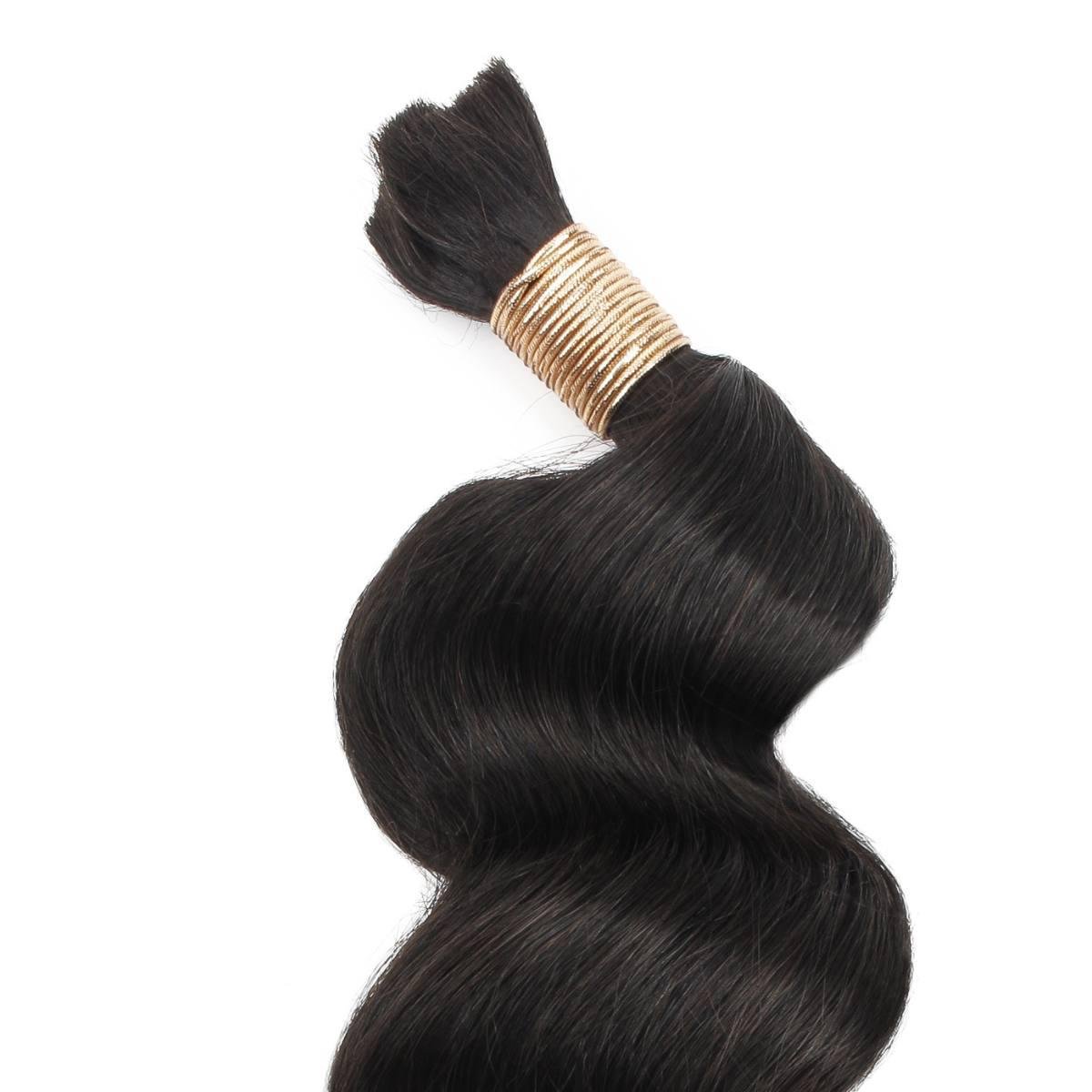 Loose Wave Bulk 100% Human Braiding Hair HookedOnBundles Virgin Hair