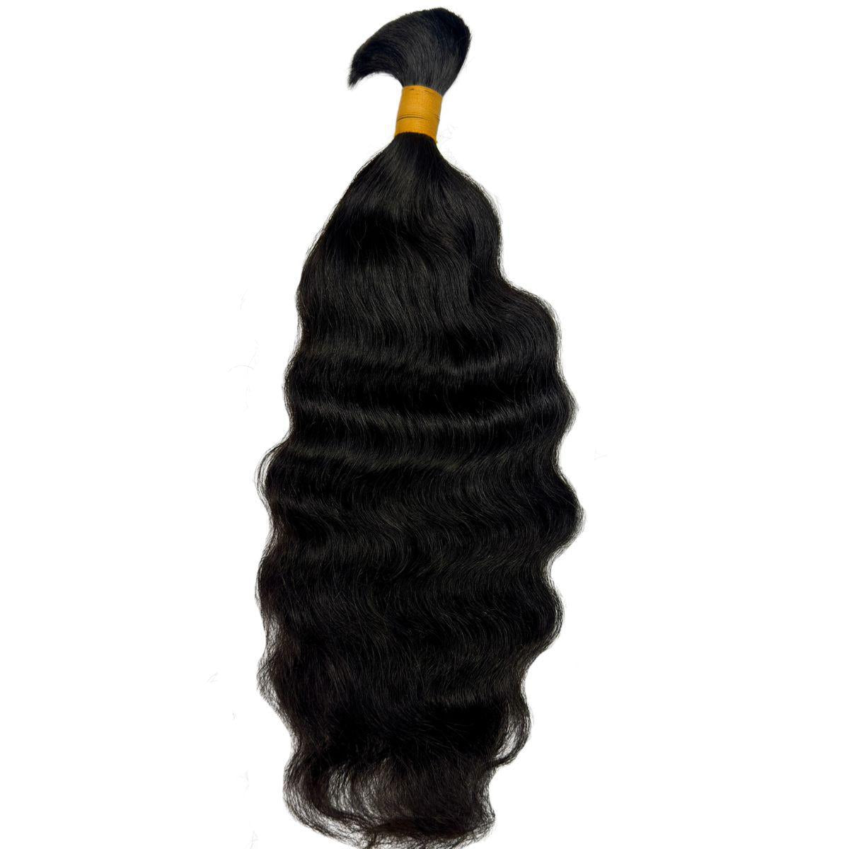 Raw Indian Curly Bulk 100% Human Braiding Hair HookedOnBundles Virgin Hair