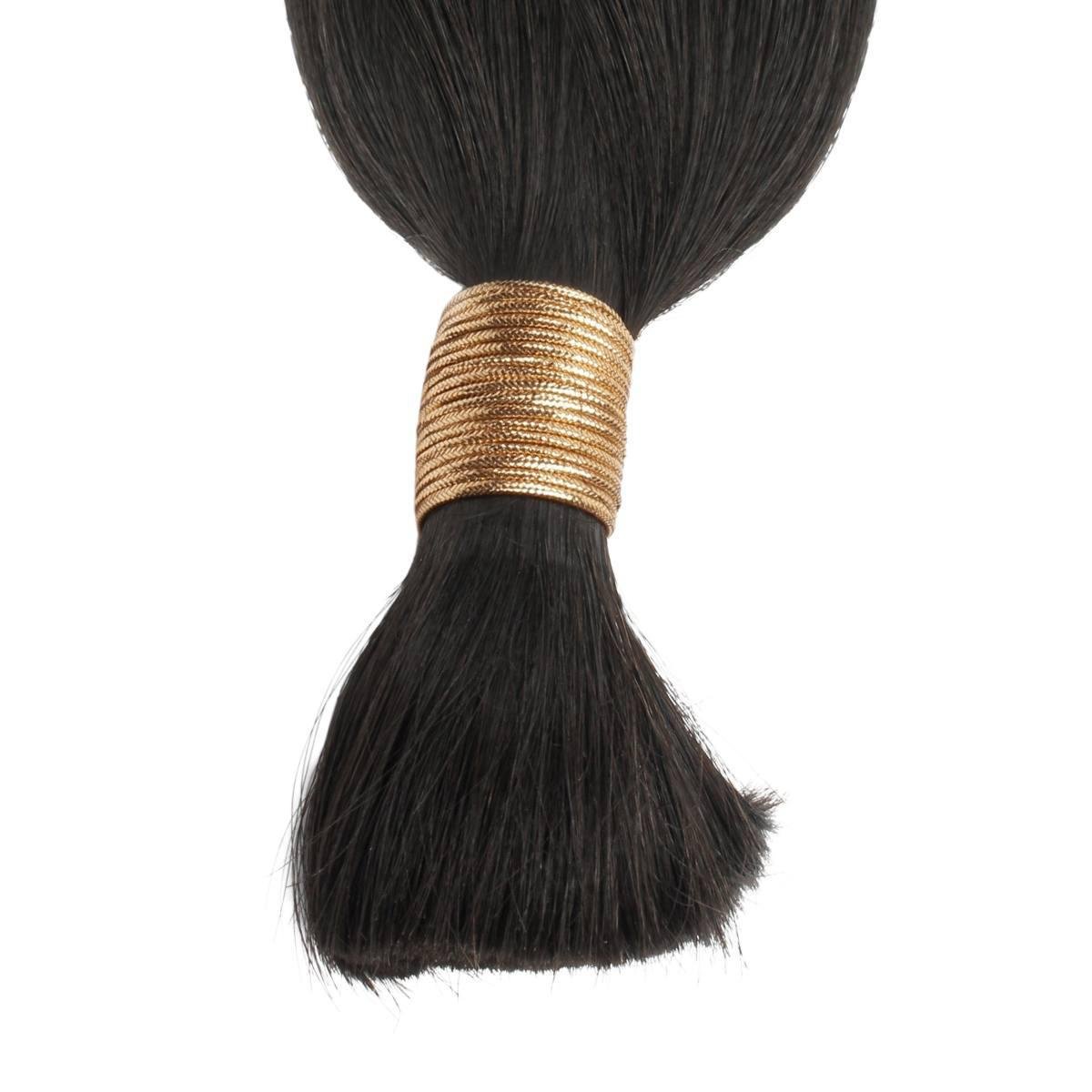 Straight Bulk 100% Human Braiding Hair HookedOnBundles Virgin Hair