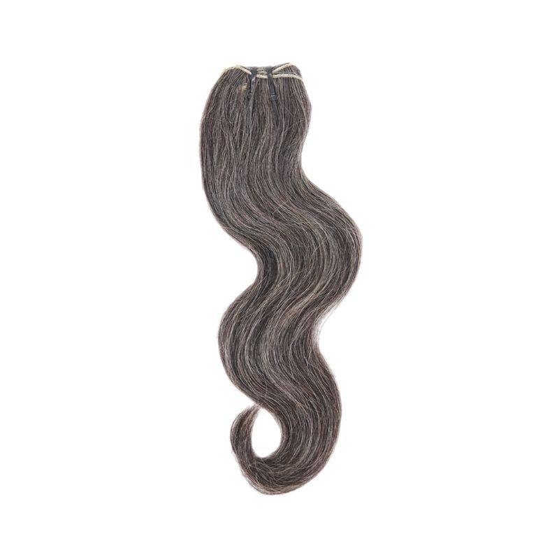 Vietnamese Natural Gray Hair Extensions HookedOnBundles Virgin Hair