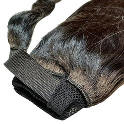 Natural Black Ponytail HookedOnBundles Virgin Hair