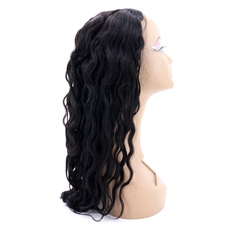 Beach Wave U Part 100% Human Hair Wig HookedOnBundles Virgin Hair