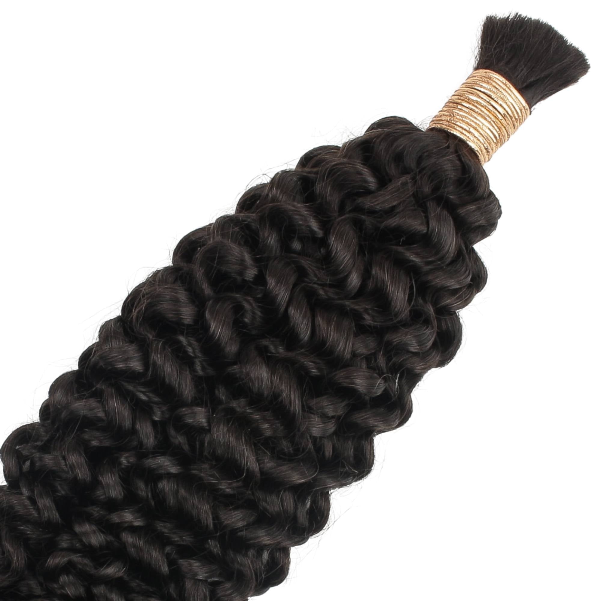 Water Wave Bulk 100% Human Braiding Hair HookedOnBundles Virgin Hair