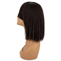 Bob wig with bangs HookedOnBundles Virgin Hair