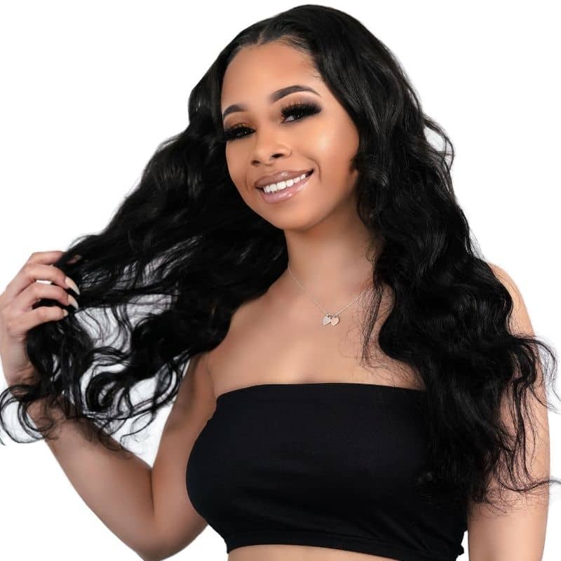 Body Wave U Part 100% Human Hair Wig HookedOnBundles Virgin Hair