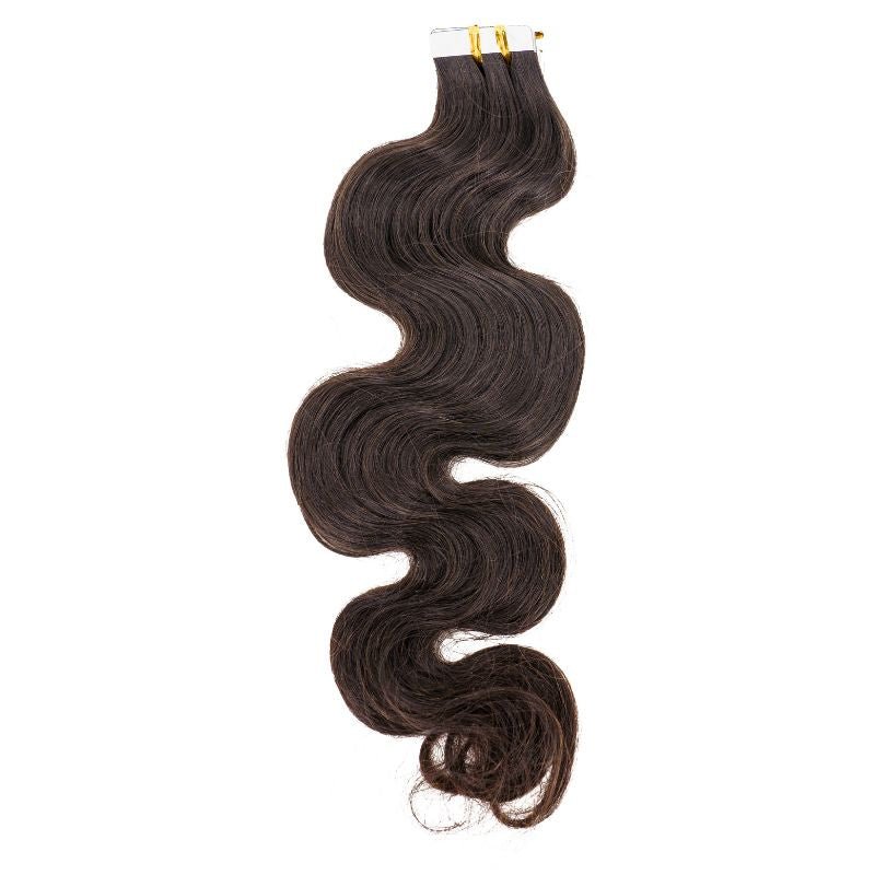 Raw Body Wave 100% Human Hair Tape In Extensions HookedOnBundles Virgin Hair