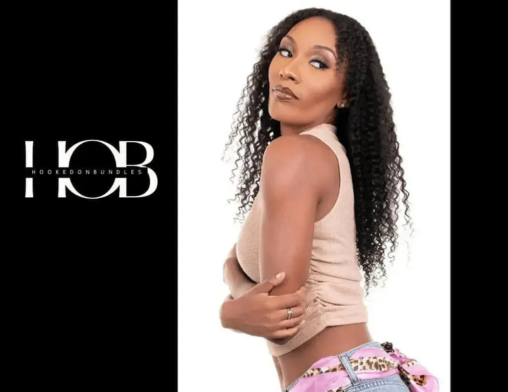 Brazilian Kinky Curly U-Part Wig ~ 100% Human Hair - HookedOnBundles Virgin Hair