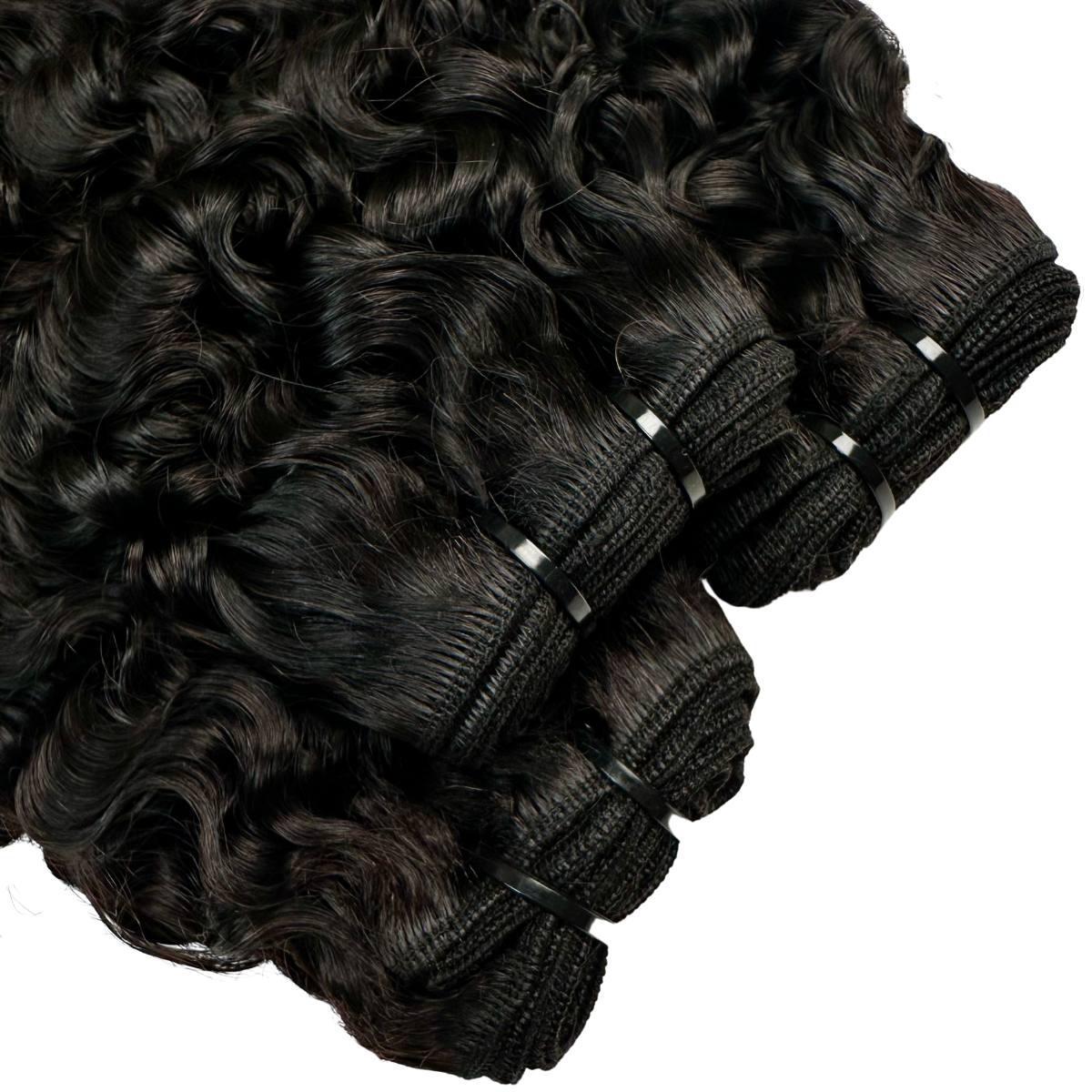 Burmese Curly Human Hair Bundles - HookedOnBundles Virgin Hair HookedOnBundles Virgin Hair