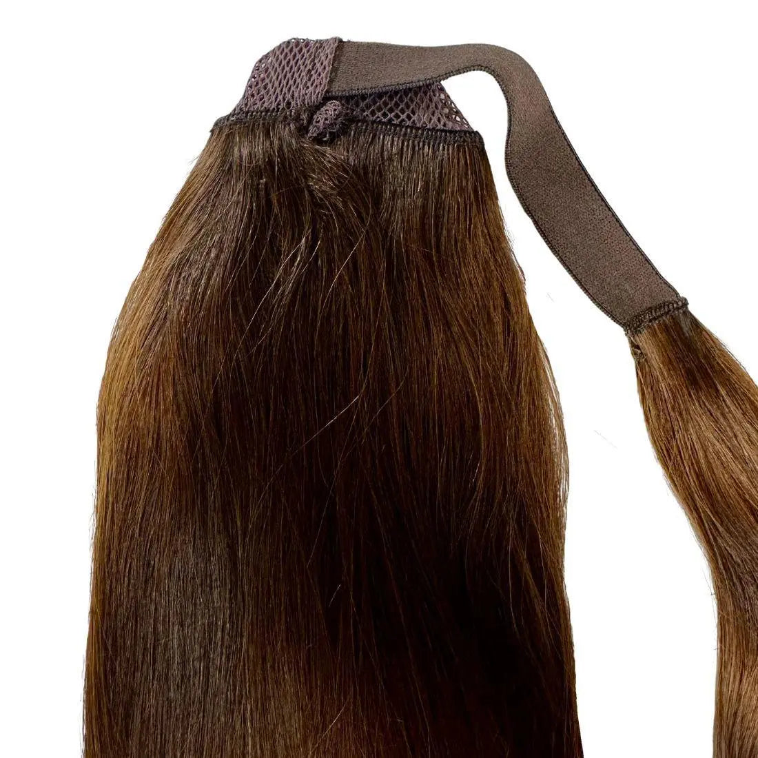 Dark Brown Ponytail HookedOnBundles Virgin Hair