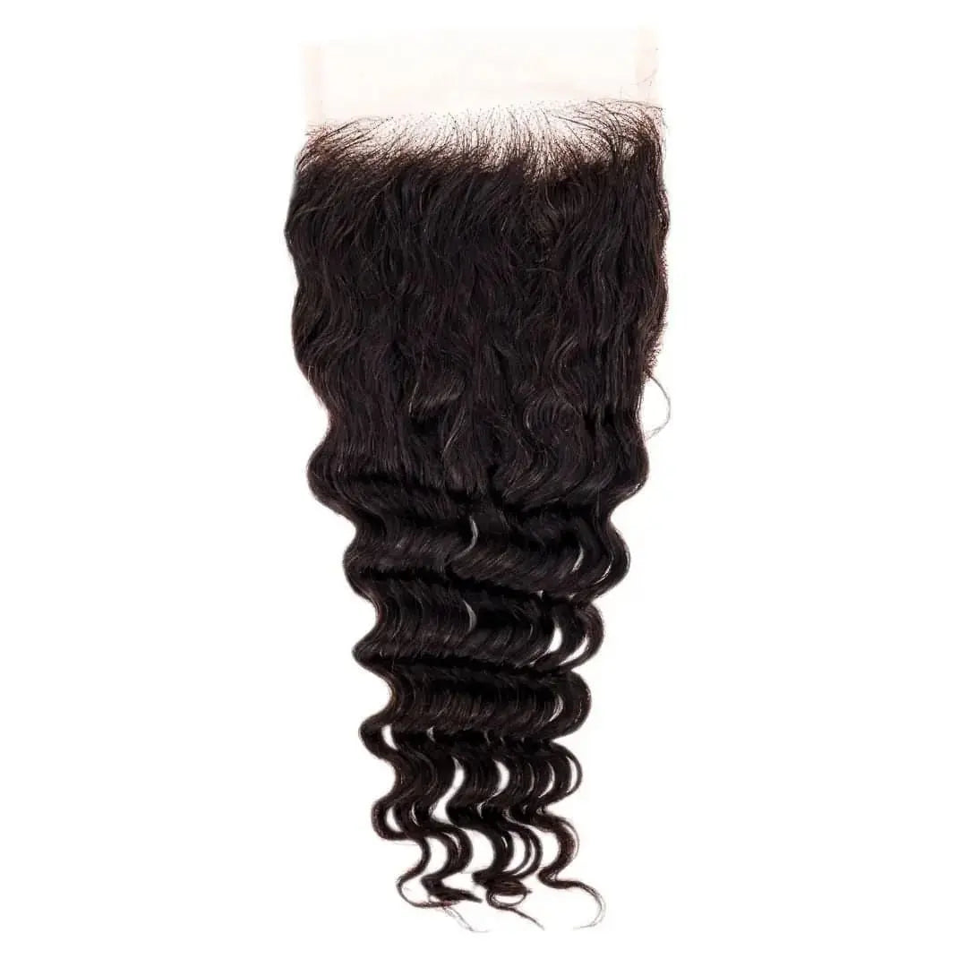 Deep Wave 5×5 HD Closure - HookedOnBundles Virgin Hair