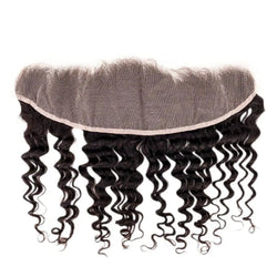Deep Wave HD 13"x4" Lace Frontal - HookedOnBundles Virgin Hair HookedOnBundles Virgin Hair