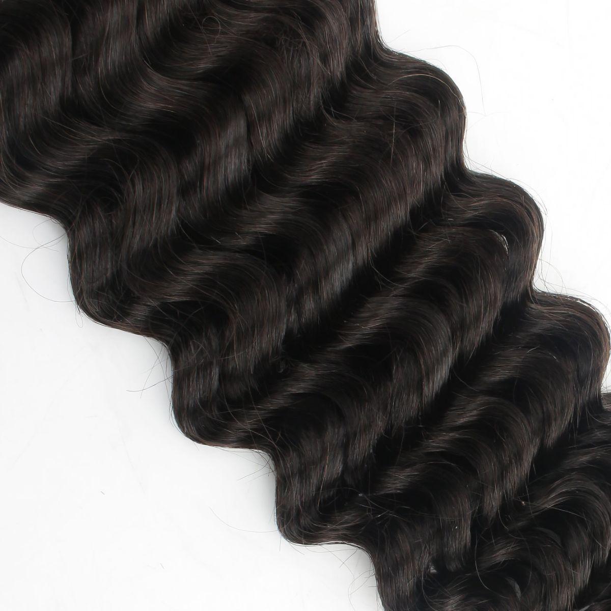 Deep Wave Bulk 100% Human Braiding Hair HookedOnBundles Virgin Hair