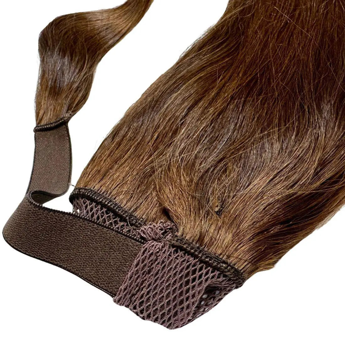 Dark Brown Ponytail HookedOnBundles Virgin Hair