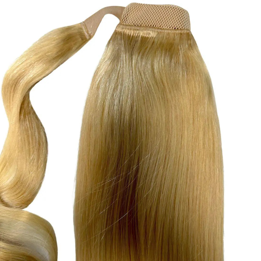 Bleach Blonde Ponytail HookedOnBundles Virgin Hair