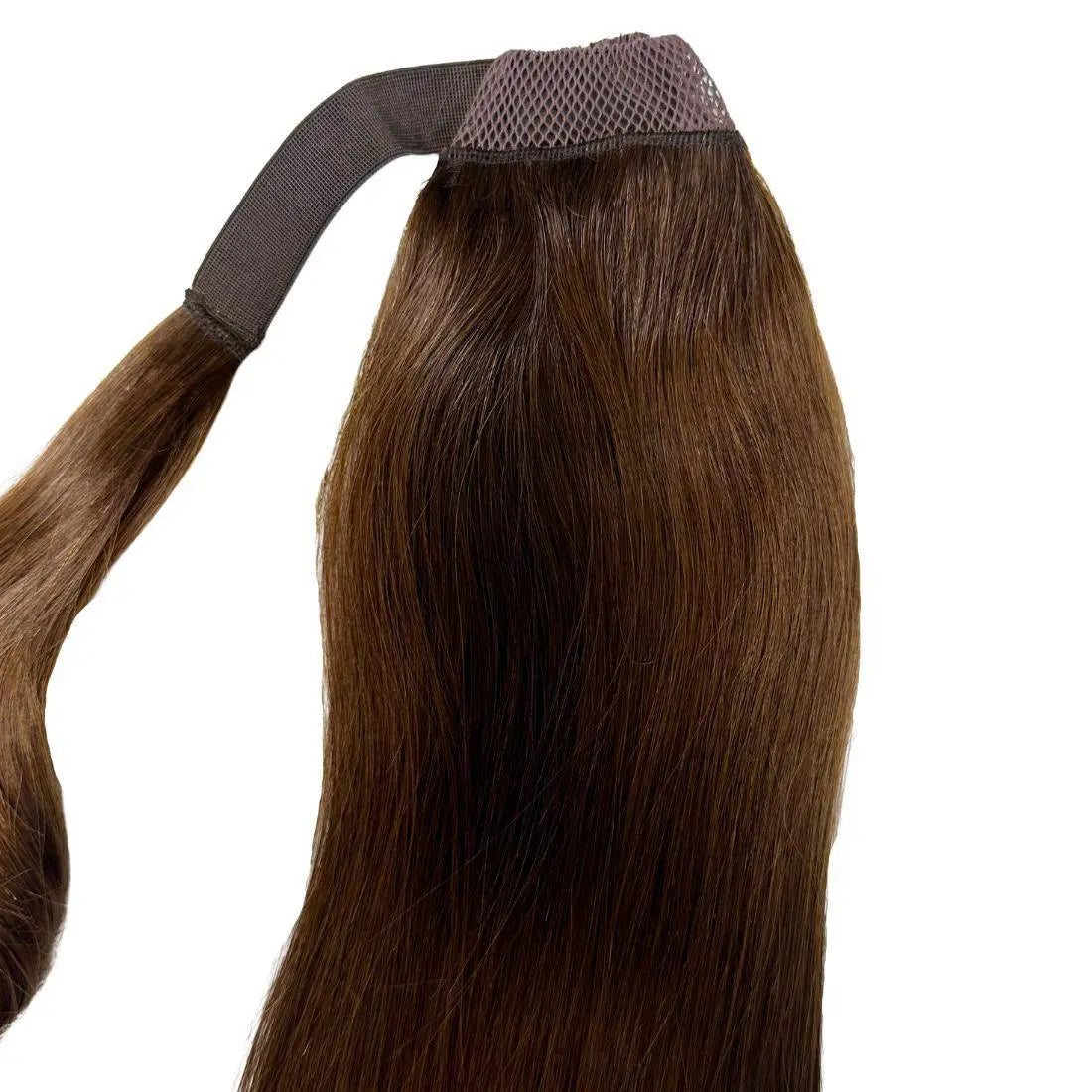 Dark Brown Ponytail HookedOnBundles Virgin Hair