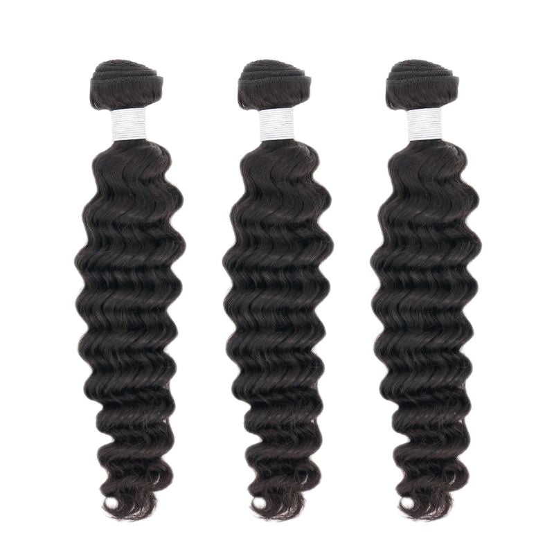 Brazilian Deep Wave Bundle Deals HookedOnBundles Virgin Hair