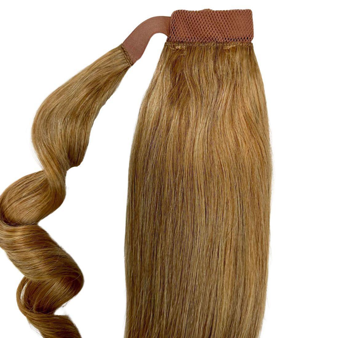 Honey Blonde 100% Human Hair Ponytail Extension - HookedOnBundles Virgin Hair HookedOnBundles Virgin Hair