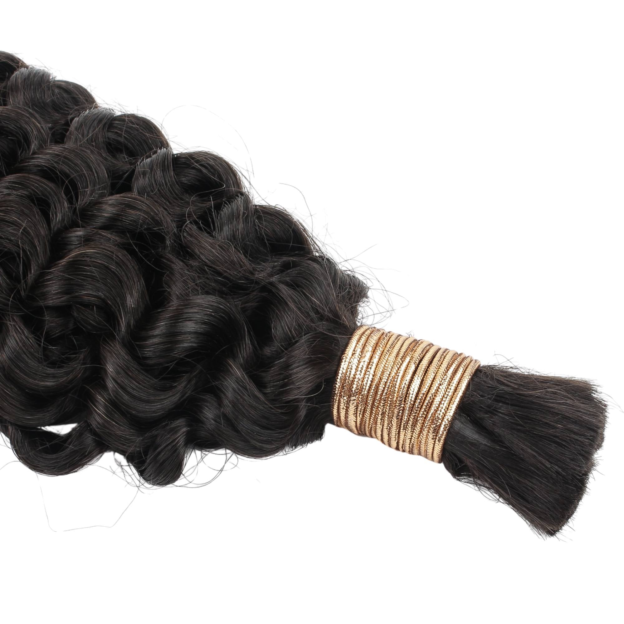 Water Wave Bulk 100% Human Braiding Hair HookedOnBundles Virgin Hair
