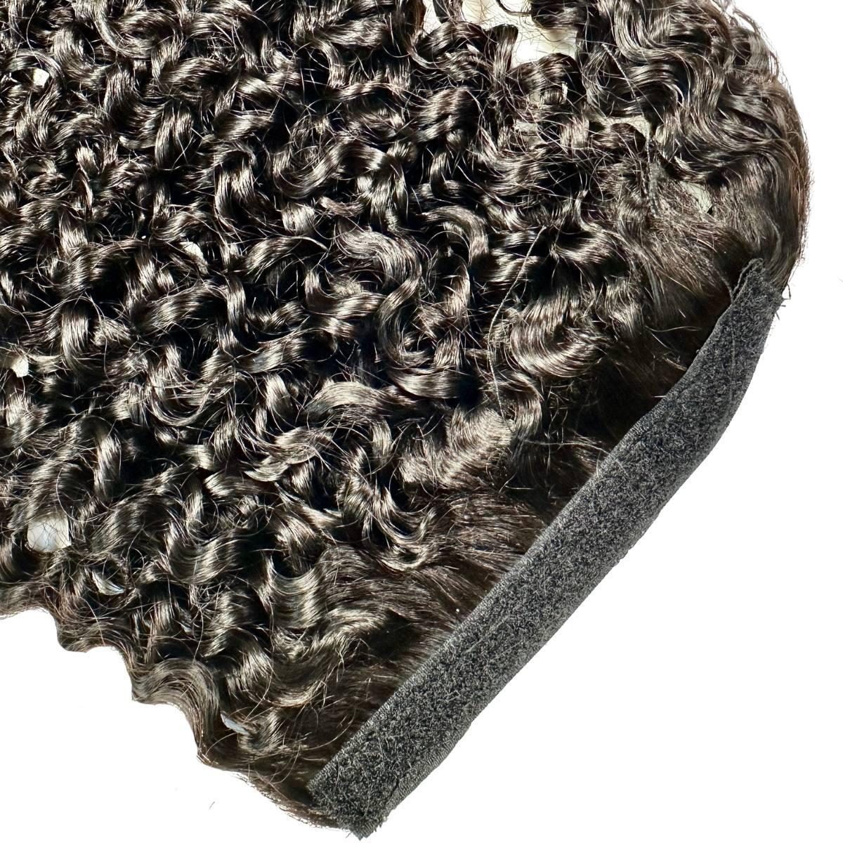Kinky Curly 100% Human Hair Ponytail Extension - HookedOnBundles Virgin Hair HookedOnBundles Virgin Hair
