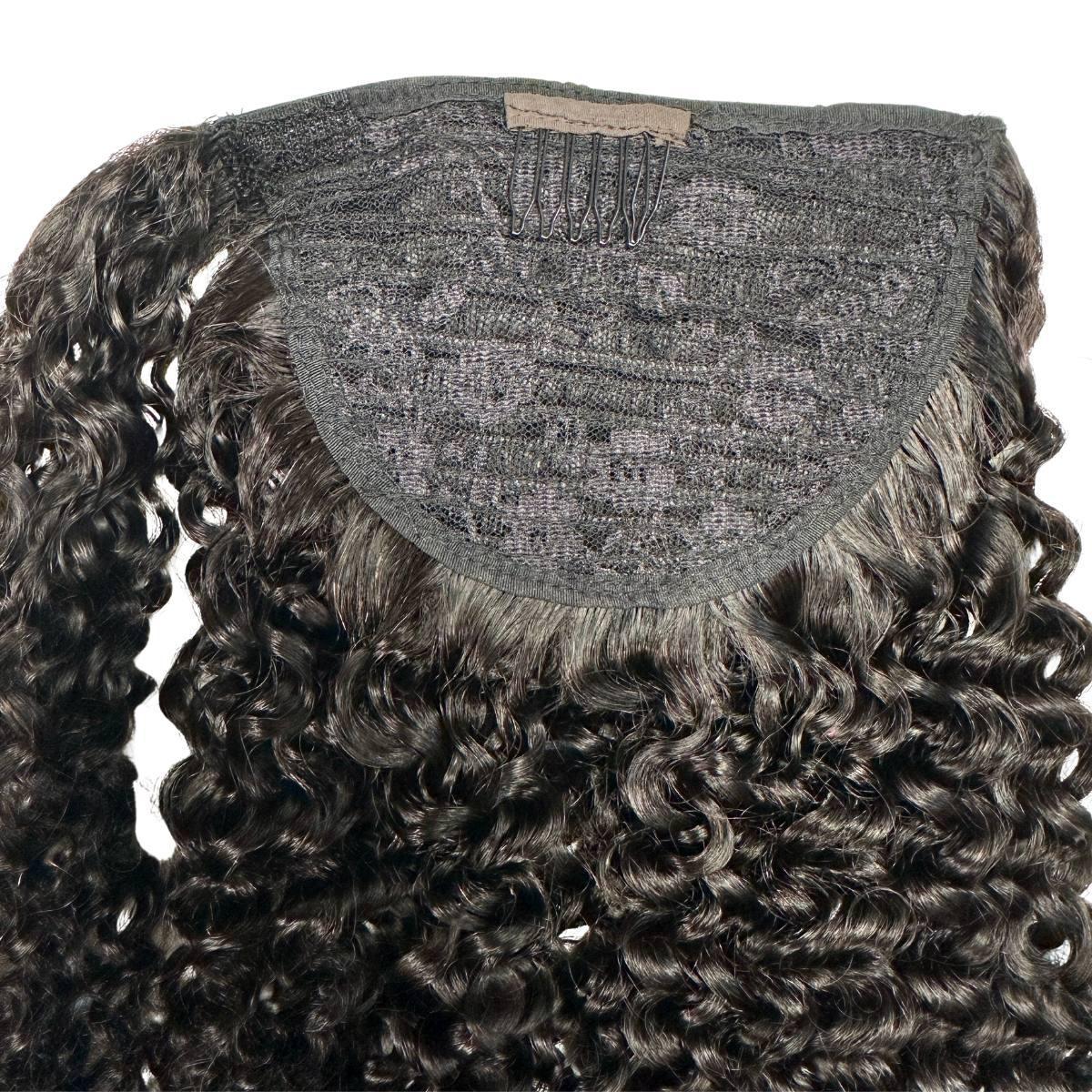 Kinky Curly 100% Human Hair Ponytail Extension - HookedOnBundles Virgin Hair HookedOnBundles Virgin Hair