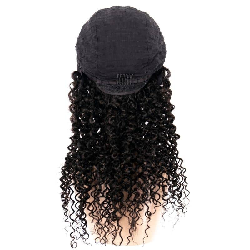 Kinky Curly U Part 100% Human Hair Wig HookedOnBundles Virgin Hair