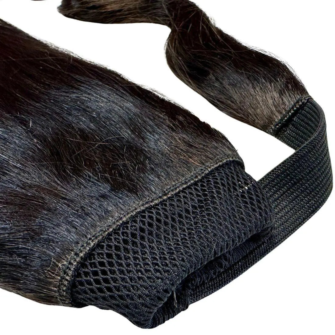 Natural Black Ponytail HookedOnBundles Virgin Hair