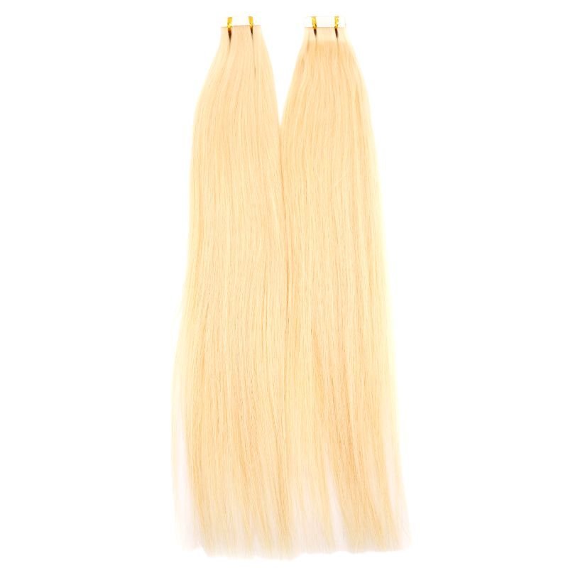 Raw Blonde Straight 100% Human Hair Tape In Extensions - HookedOnBundles Virgin Hair HookedOnBundles Virgin Hair