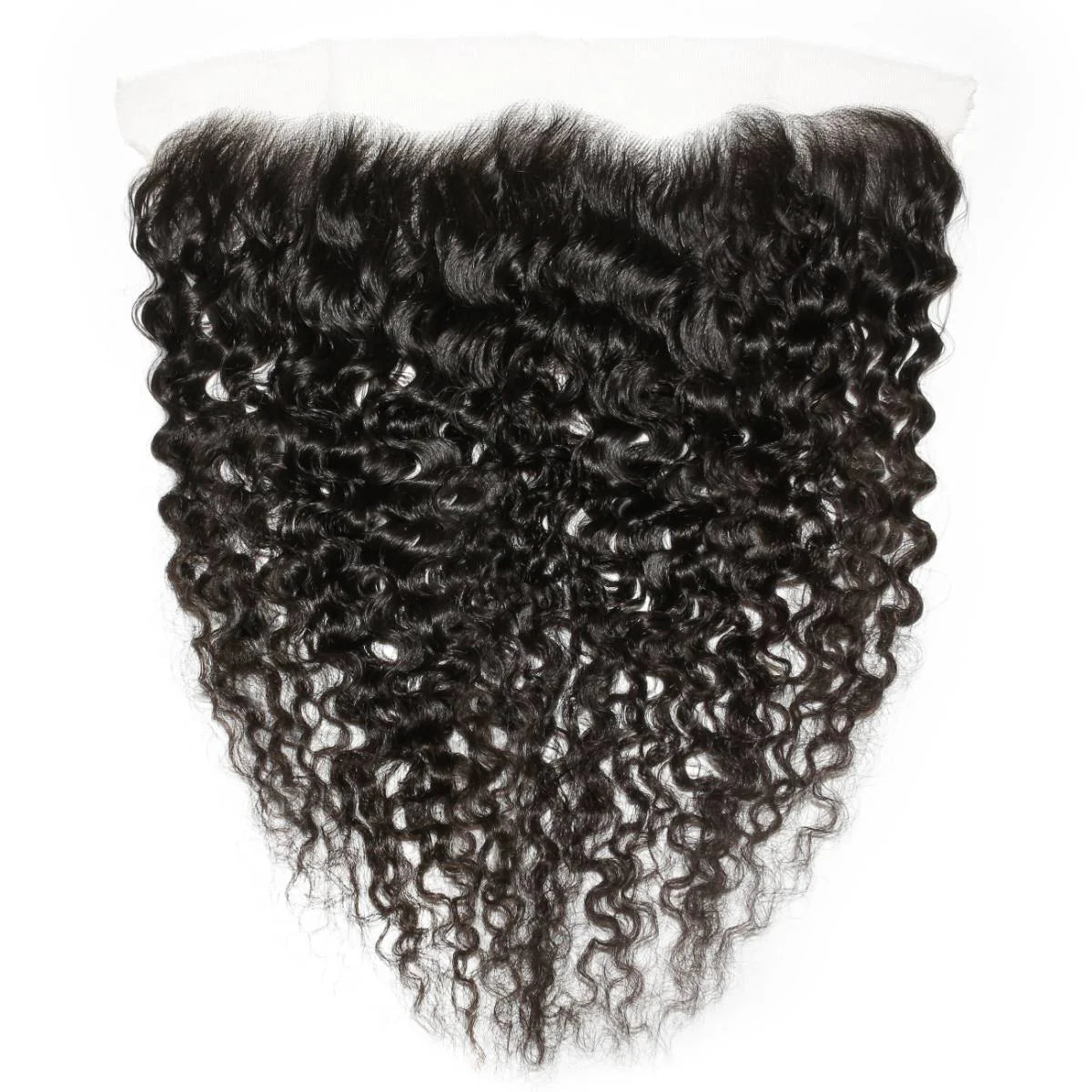 Raw Burmese Curly 13x4 HD Lace Human Hair Frontal - HookedOnBundles Virgin Hair