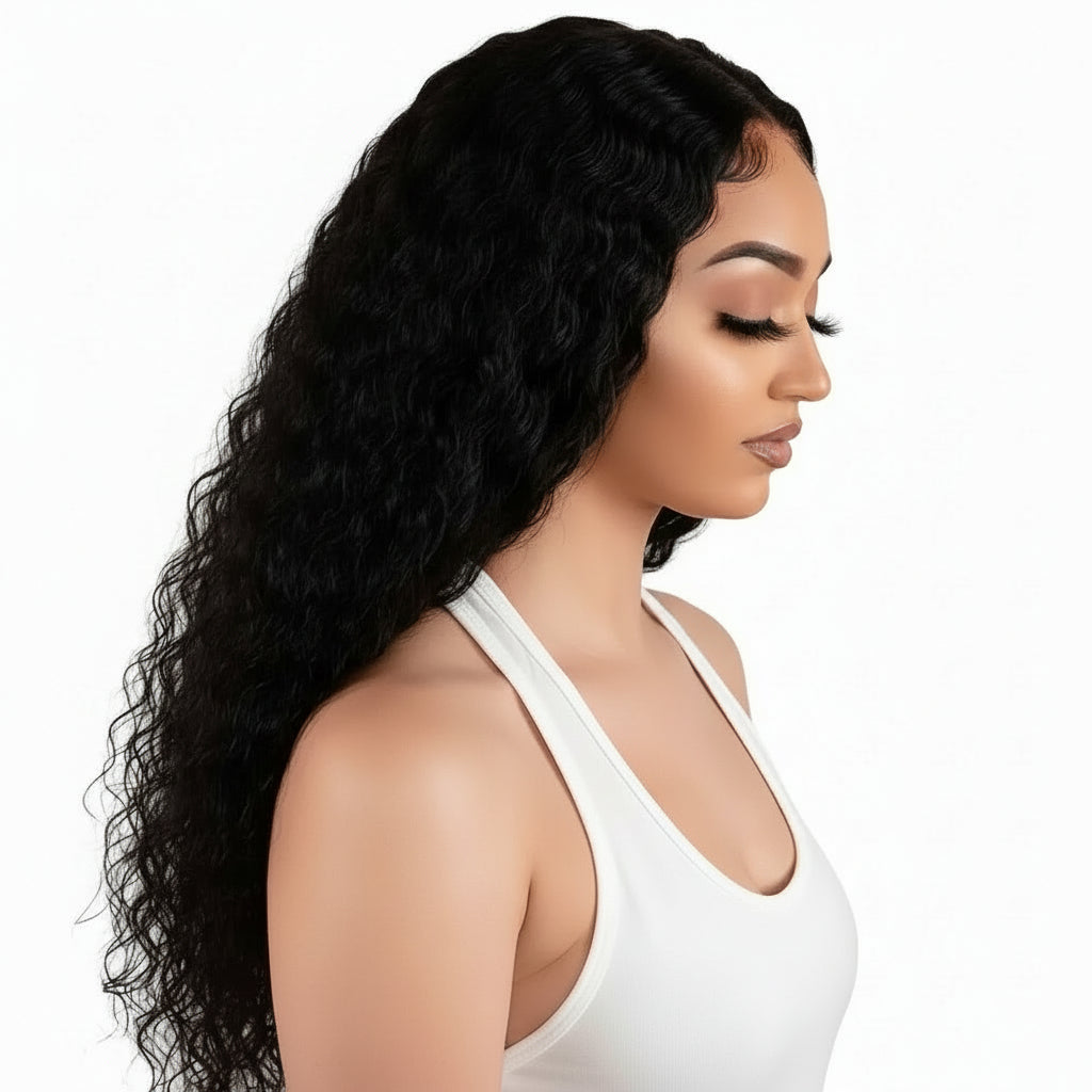 Virgin Deep Wave Human Hair Extensions - HookedOnBundles Virgin Hair HookedOnBundles Virgin Hair