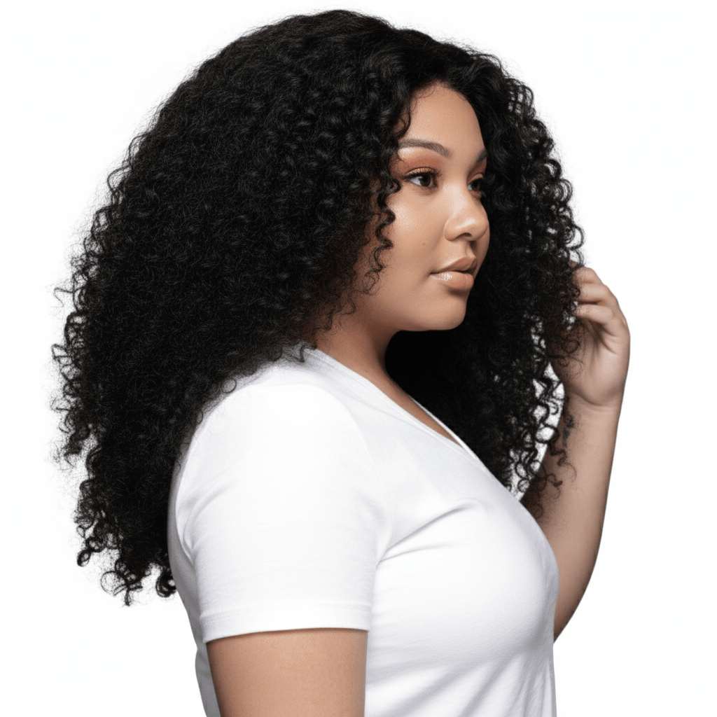 Virgin Kinky Curly Hair Extensions - HookedOnBundles Virgin Hair HookedOnBundles Virgin Hair
