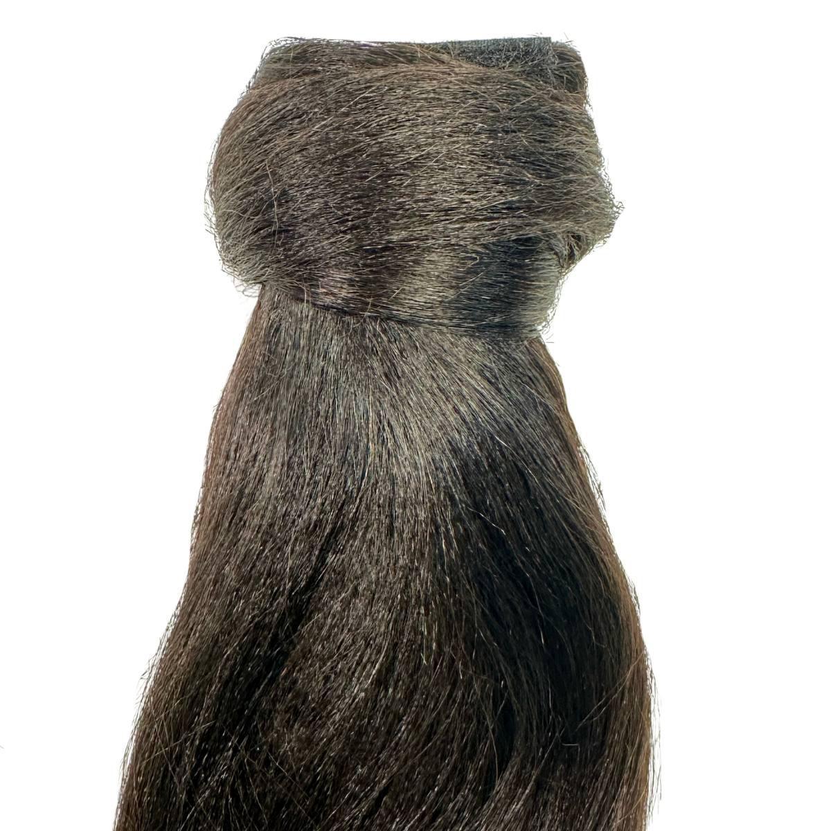 Yaki Straight 100% Human Hair Ponytail Extension - HookedOnBundles Virgin Hair HookedOnBundles Virgin Hair