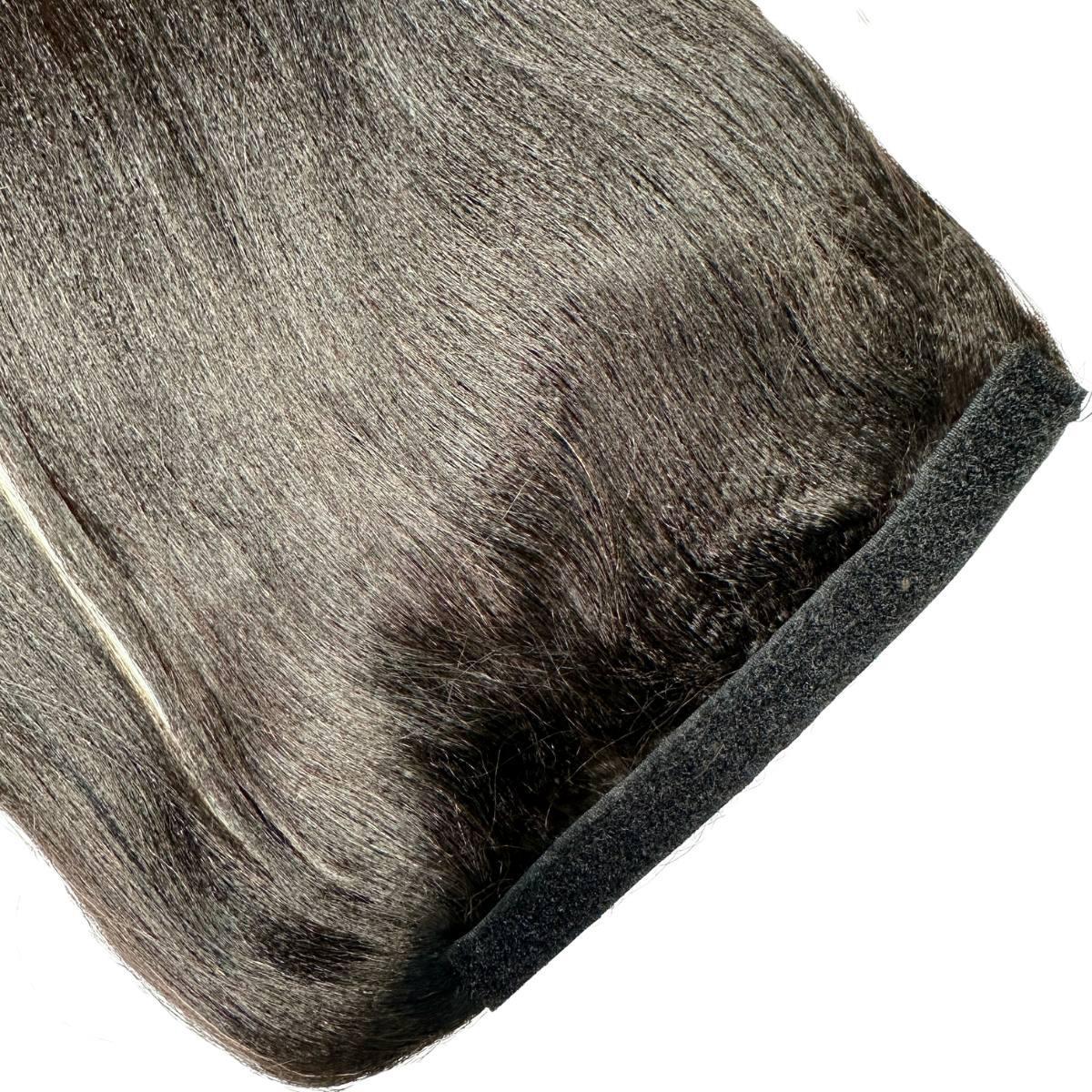 Yaki Straight 100% Human Hair Ponytail Extension - HookedOnBundles Virgin Hair HookedOnBundles Virgin Hair
